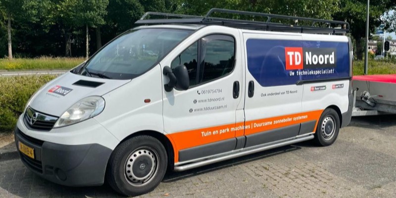 Nieuwe bedrijfsbus